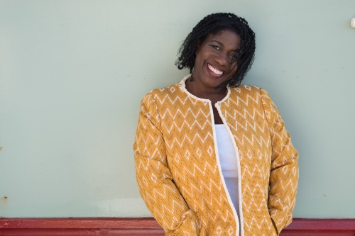 Honorary Fellow and author Dorothy Koomson (Photo credit: Niall McDiarmid) 